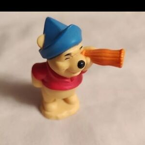 Vtg Winnie the Pooh Sailor Hat Spyglass Telescope PVC Figure Cake Topper